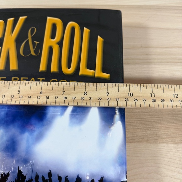 Rock & Roll ...And The Beat Goes On Hardcover Book GUC - Picture 13 of 14